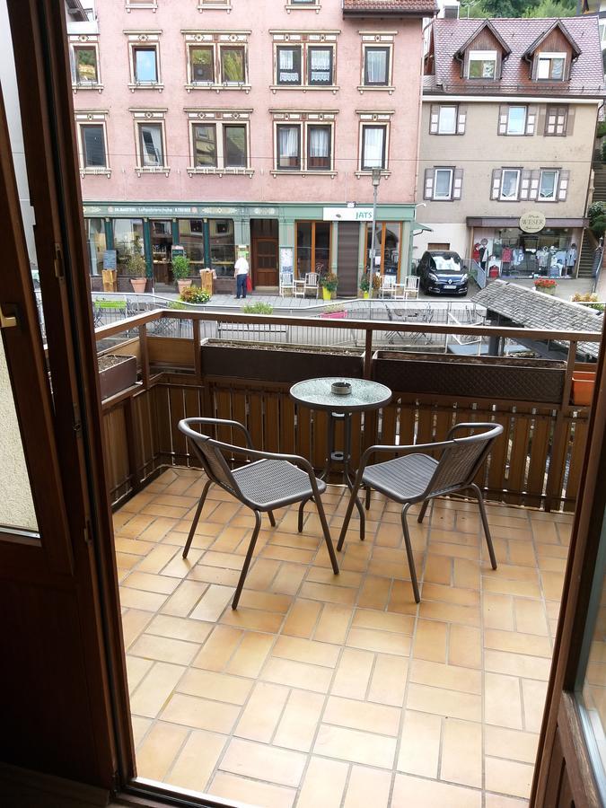 Hotel Sonne Bad Wildbad Exterior foto